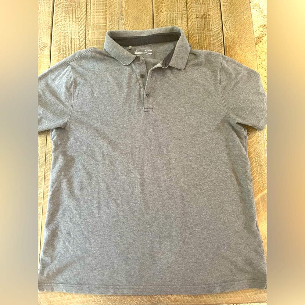 Under Armour Gray Polo Shirt